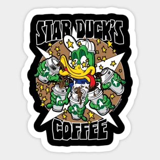 StarDucks Coffee Sticker